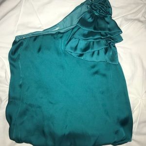 One shoulder Silky Tank